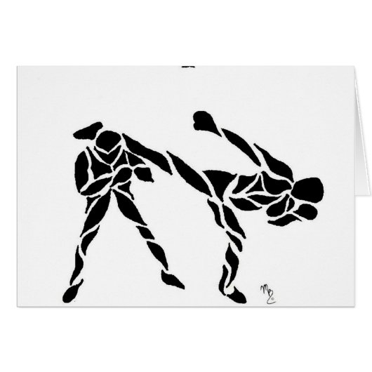 Kick Boxer Cards (Front Horizontal)