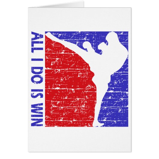 kick-boxing cards (Front)