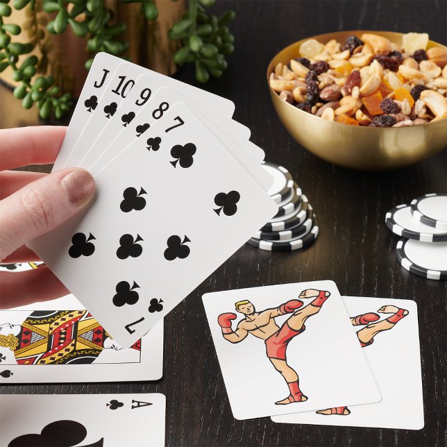 Kick Boxing Poker Cards (Creator Uploaded)