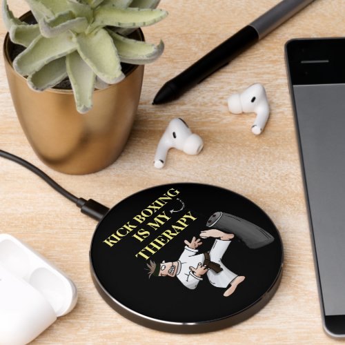 KICK BOXING therapy design  Wireless Charger