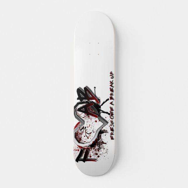 KICK FLIP FOAB SKATEBOARD DECK (Front)