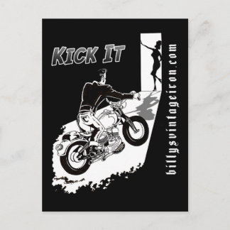Kick It Postcard