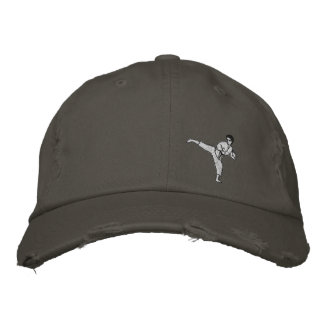 Kick Kung Fu Karate Hat Martial Arts MMA Cap