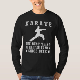 Kick, Laugh, Repeat: Karate - Mens Joy Beyond Beer T-Shirt