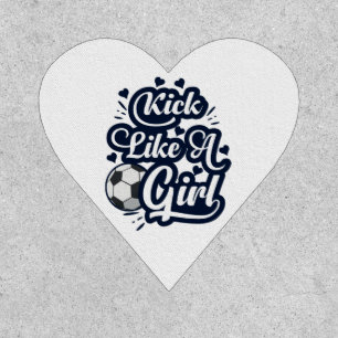 Kick Like A Girl Patch