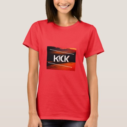 Kick Logo T_Shirt  Bold  Modern Design