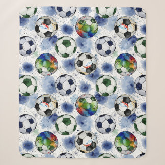 Kick Off Your Creativity Sherpa Blanket