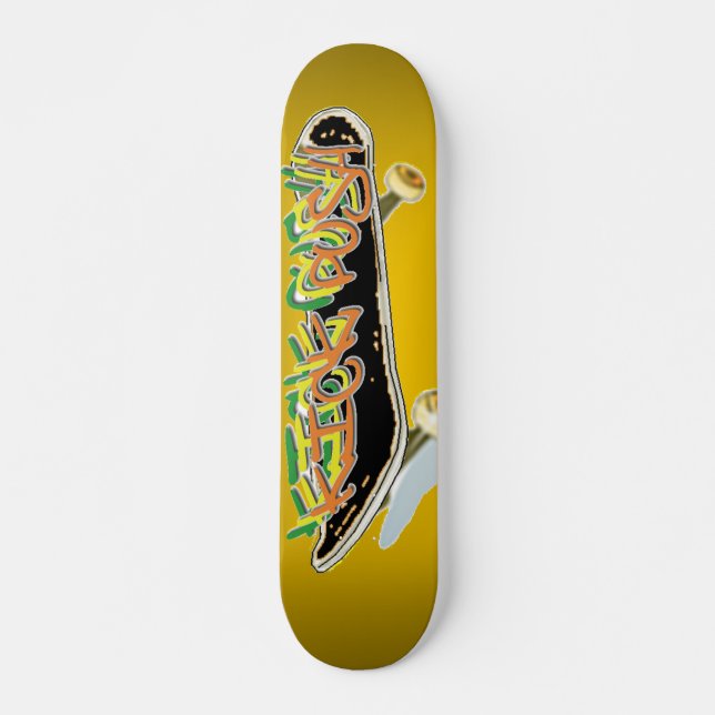 Kick Push Skateboard #2 Deck (Front)