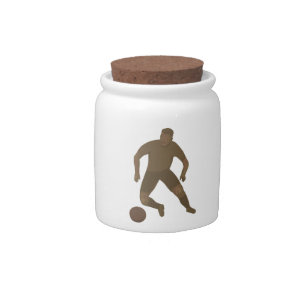 Kick That Ball Candy Jars