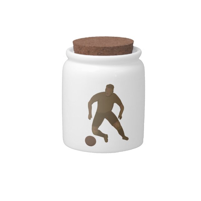 Kick That Ball Candy Jars (Front)