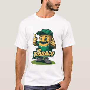Kick the Habit – World No-Tobacco Day Motivational T-Shirt