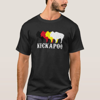 Kickapoo Tribe Nation Native Mexican Indian Medici T-Shirt