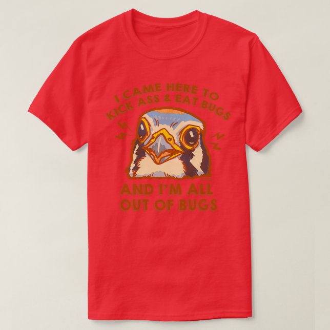 Kickass Kestrel T-Shirt (Design Front)