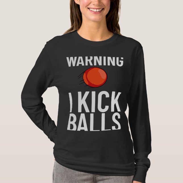Kickball Game Ball Tournament T-Shirt (Front)