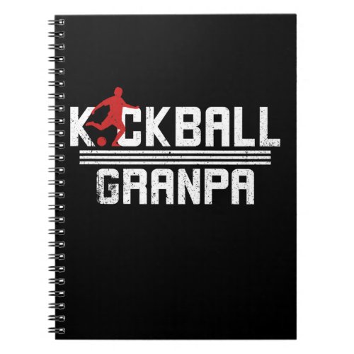 Kickball Grandpa Notebook