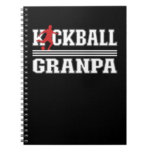 Kickball Grandpa Notebook