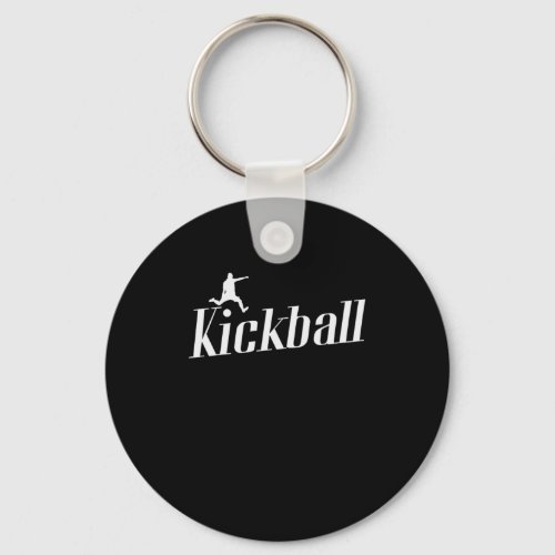 Kickball Gummiball Sport Kickball USA Keychain