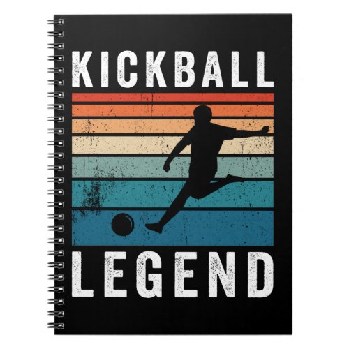 Kickball Legend Notebook