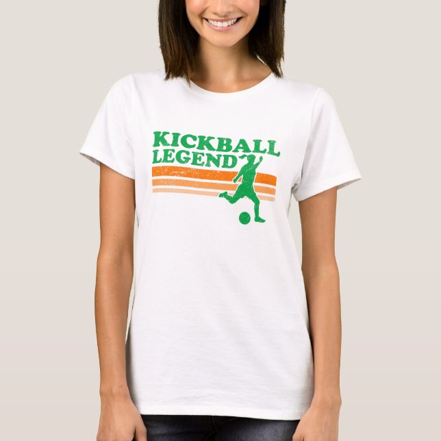 Kickball Legend T-shirt (ladies) (Front)