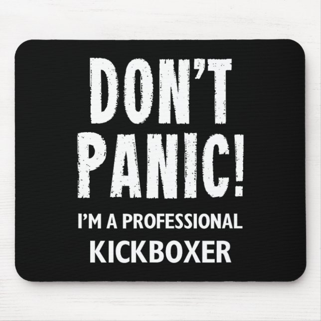 Kickboxer  mouse pad (Front)