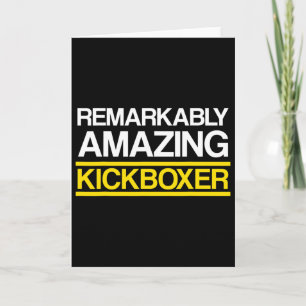 Kickboxing Amazing Kick Boxing Workout  Card