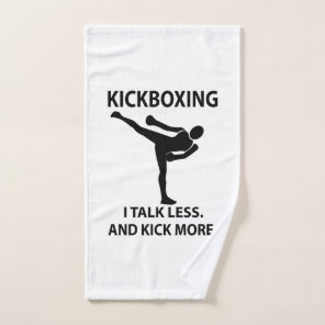 Kickboxing Boxer Coach Kickboxing Hand Towel
