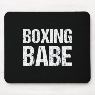 Kickboxing Boxing Bybe Shirt Mouse Pad