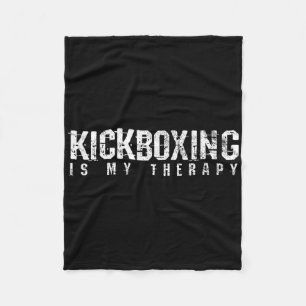 Kickboxing Boxing Material Arts Gift Fleece Blanket