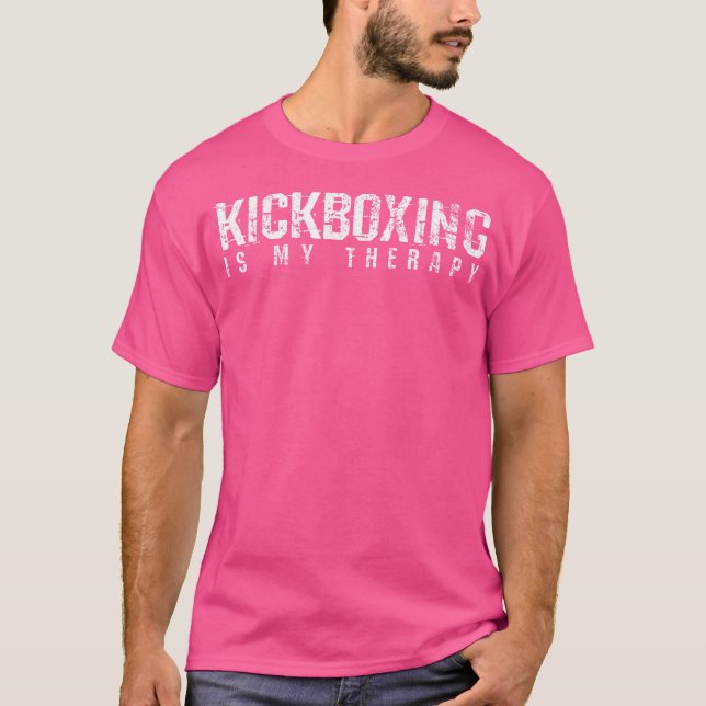 Kickboxing Boxing Material Arts T-Shirt (Front)