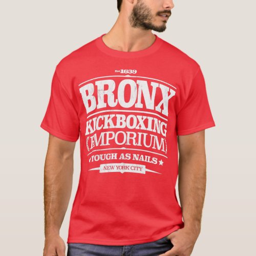 Kickboxing Bronx Kickboxing Emporium New York City T_Shirt