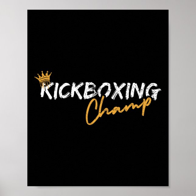 Kickboxing Champ  Poster (Front)
