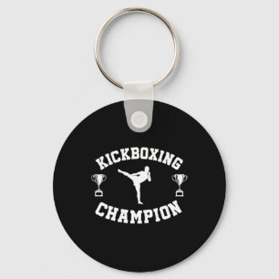 Kickboxing Champion Keychain