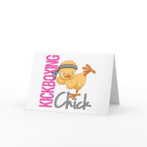 Kickboxing Chick Card Kickboxing Chick Card