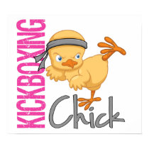 Kickboxing Chick Poster Kickboxing Chick Poster