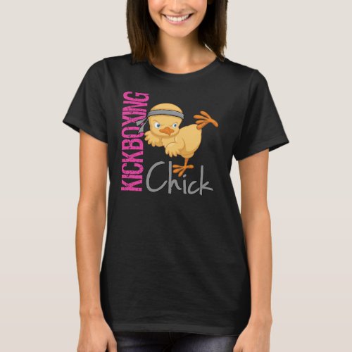 Kickboxing Chick T_Shirt