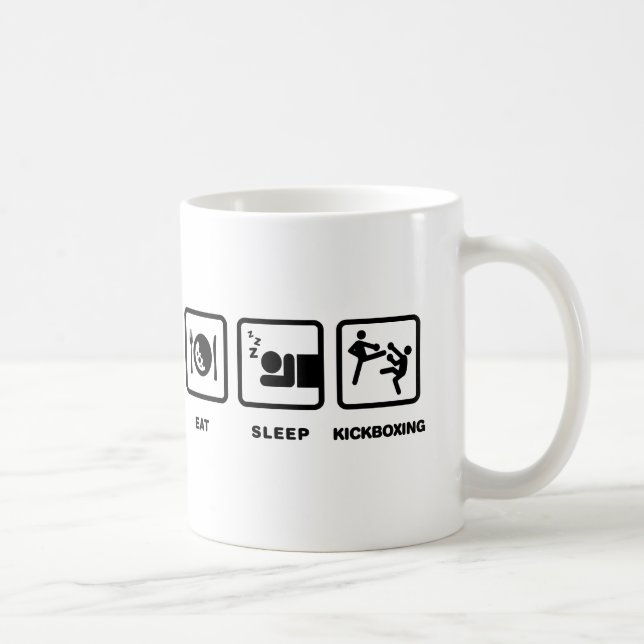 Kickboxing Coffee Mug (Right)