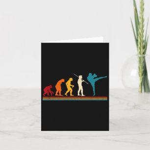 Kickboxing Evolution Kickboxer Karate Boxing Mma  Card
