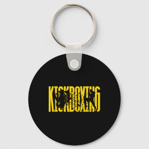 Kickboxing Fighting Technique Keychain