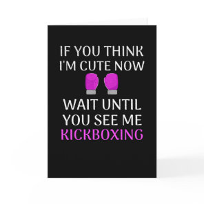 Kickboxing Girl | Kickboxer Women Muay Thai Card