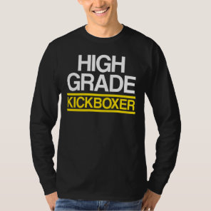 Kickboxing Grade Kick Boxing Workout T-Shirt