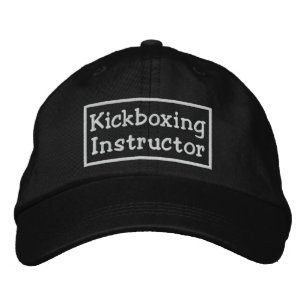 Kickboxing Instructor Embroidered Baseball Hat