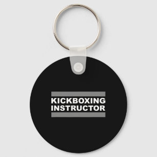 Kickboxing Instructor Keychain