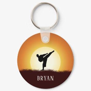 Kickboxing - Karate Keychain