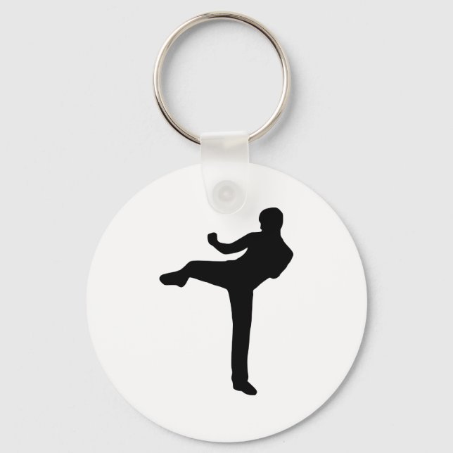 Kickboxing Keychain (Front)
