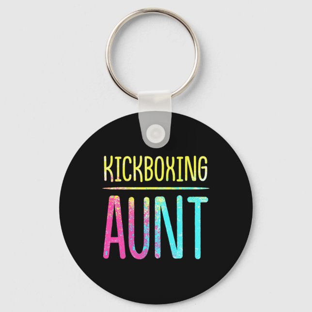 Kickboxing Kick Boxing Workout _2  Keychain (Front)