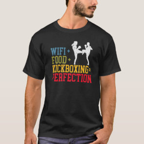 Kickboxing Kickboxer Combat Fighting Mma Striking  T-Shirt