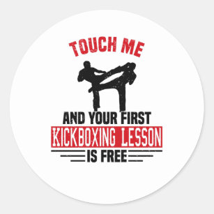 Funny Kickboxing Martial Arts Gift For Kickboxer | Socks