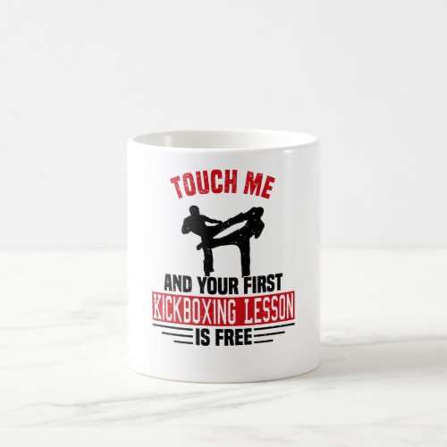 Kickboxing Kickboxer Martial Arts Boxer Sparring Coffee Mug