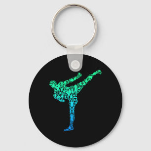 Kickboxing Kickboxing Taekwondo Karate Boys Childr Keychain