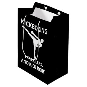 Kickboxing Martial Arts Boxer Kickboxing Medium Gift Bag